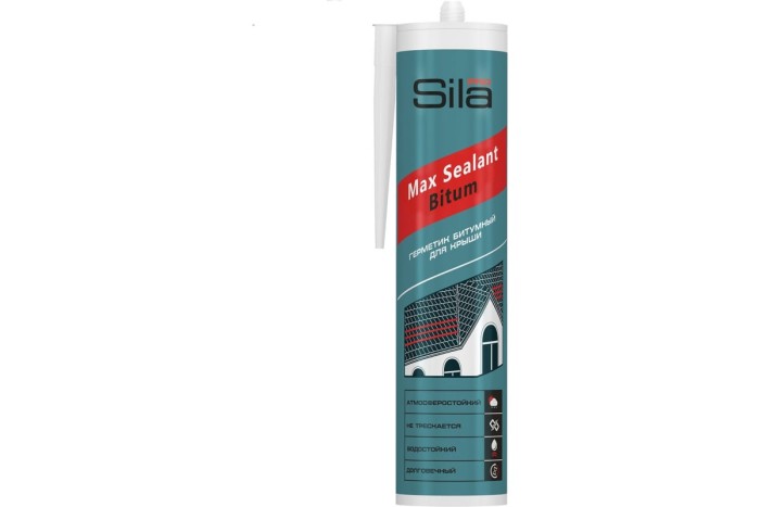 Герметик битумный Sila PRO Max Sealant Bitum  280мл